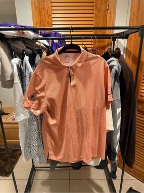 Nike Tiger Woods Golf Coral Polo Shirt
